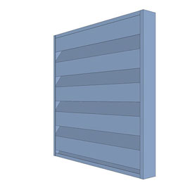 Acoustic Louvres INNIVATE Slimshield ISL-100