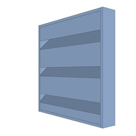 Acoustic Louvres INNIVATE Slimshield ISL-150