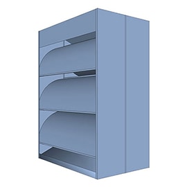 I2LP 600 Acoustic Louvre