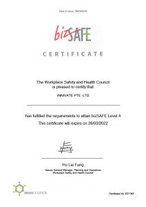 BizSafe 4 Certification