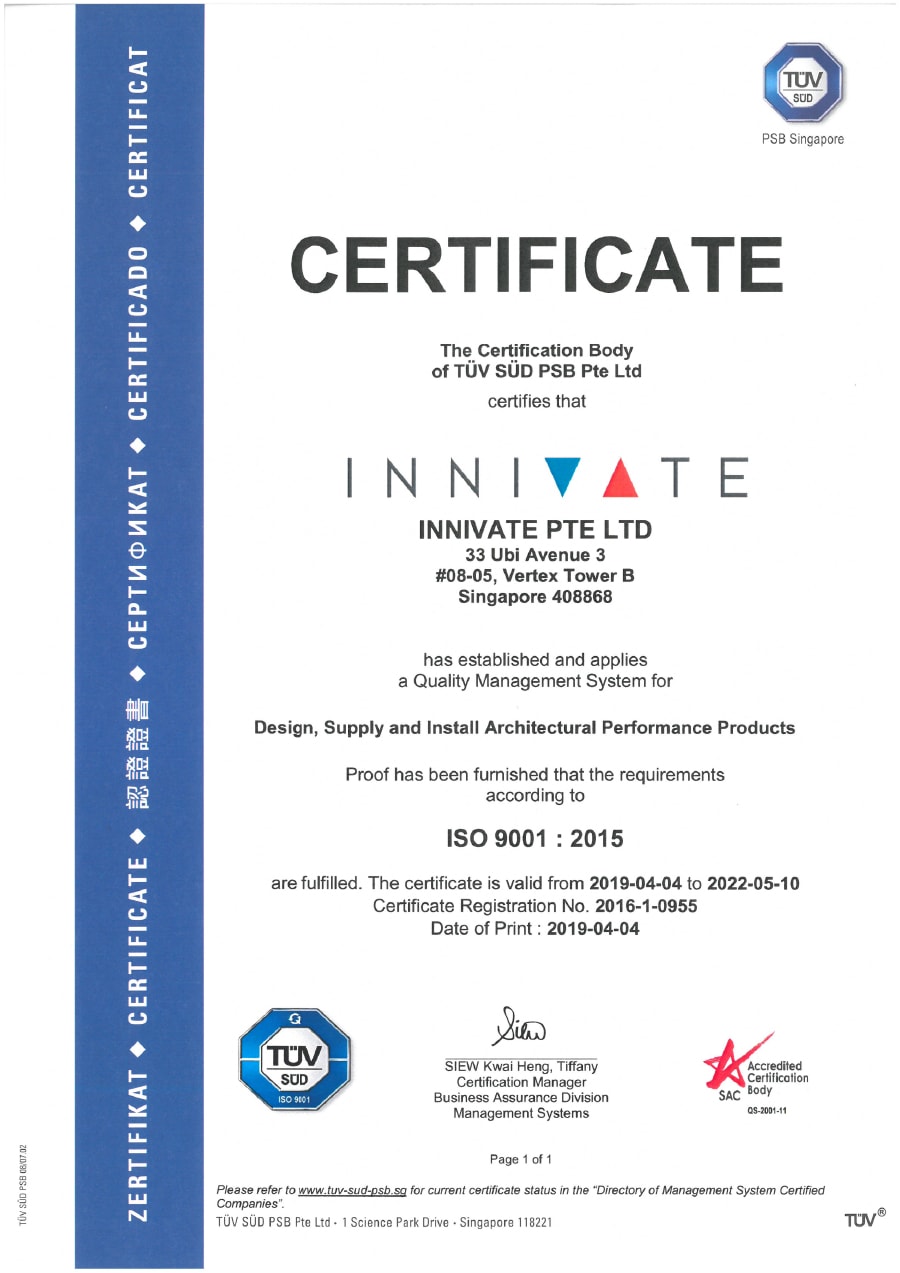 ISO Certification